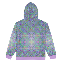 "Microdots" Unisex zip hoodie