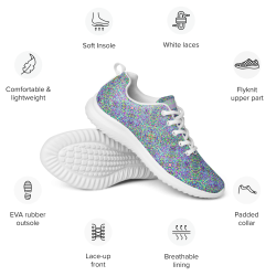 "Microdots" shoes women's athletics