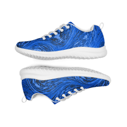 "Cosmic blues" shoes women's athletics