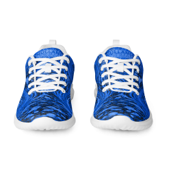 "Cosmic blues" shoes women's athletics