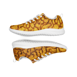 "Gold nuggets" shoes women's athletic
