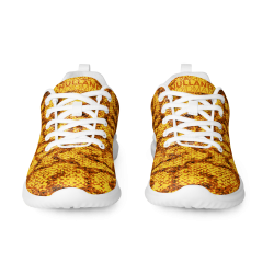 "Gold nuggets" shoes women's athletic