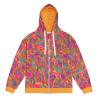 "Splash of Fuego"  zip hoodie