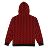 "Red NV" zip hoodie