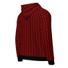 "Red NV" zip hoodie
