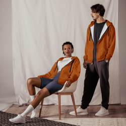 "Mellow Gold" zip hoodie