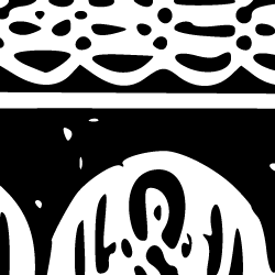 "Meander" all over tee