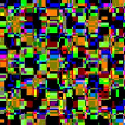 "Glitch stitch (dark)" all over tee