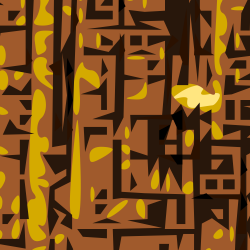 "Shabby" all over tee