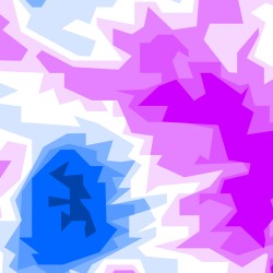 "Candy Clouds" all over tee