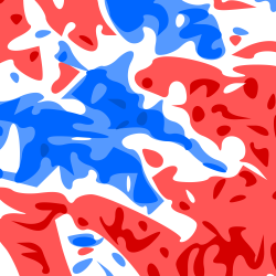 "Americana" all over tee