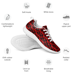 "Red NV" Shoes Women's Athletic