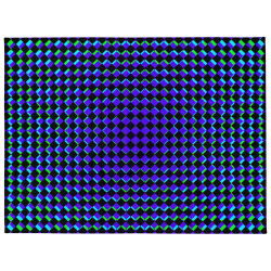 "Be a Square" Throw Blanket