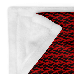 "Red NV" Throw Blanket