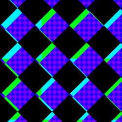 "Be a Square" All Over Tee