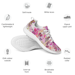 "Faux Floral" Shoes Men's Athletic
