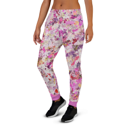 "Faux Floral" Joggers Womens