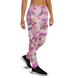 "Faux Floral" Joggers Womens