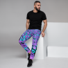 "Purp-a-delic" joggers mens
