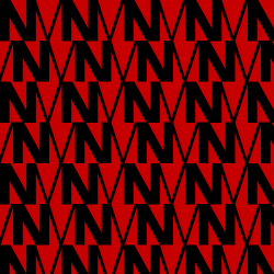 "Red NV" Throw Blanket